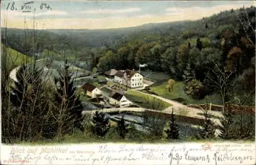 Ak Leutstetten Starnberg in Oberbayern, Mühlthal