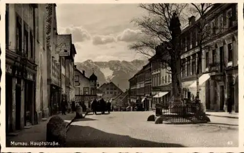 Ak Murnau am Staffelsee, Hauptstraße