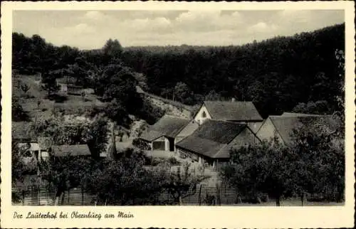 Ak Obernburg am Main Unterfranken, Lauterhof