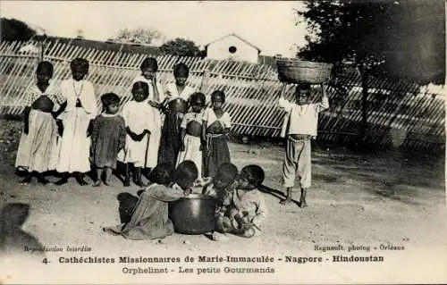 Ak Missionary Cathechists, Nagpore, Hindustan, Les petits Gourmands