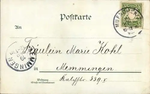 Ak München, Maximilianum, Panorama, Nachtansicht