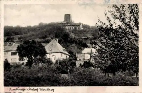 Ak Durlach Karlsruhe in Baden, Häuser und Tumburg