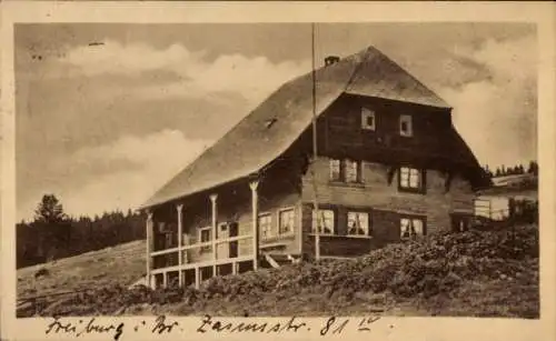 Ak Schluchsee im Schwarzwald, Brisgovenhütte