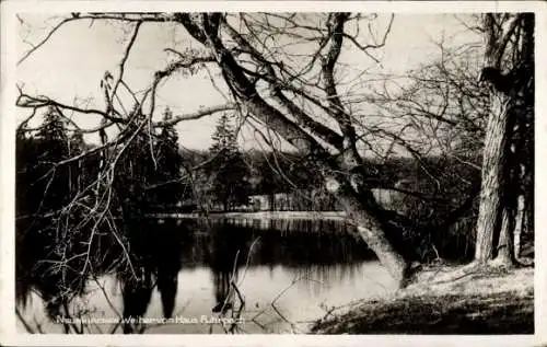 Ak Neunkirchen im Saarland, Haus Fuhrpach, Weiher
