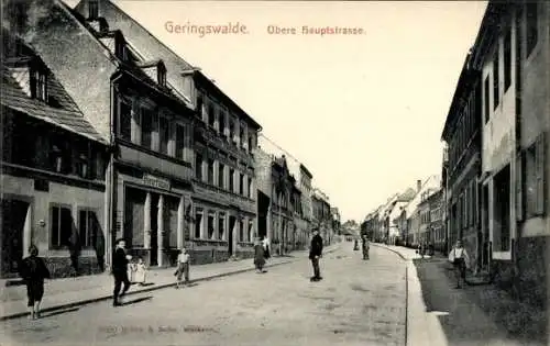 Ak Geringswalde Sachsen, Obere Hauptstraße