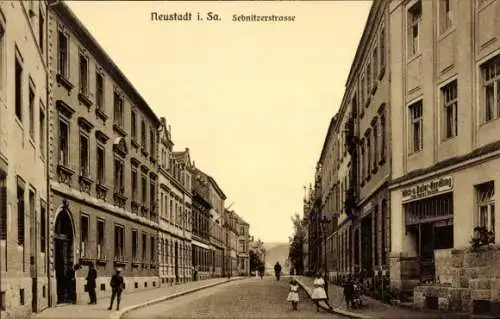 Ak Neustadt in Sachsen, Sebnitzerstraße