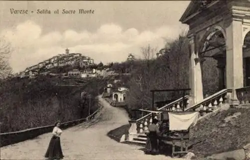 Ak Varese Lombardia, Salita al Sacro Monte