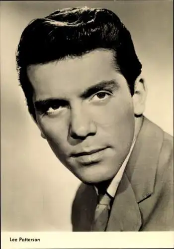 Ak Schauspieler Lee Patterson, Im Tresor gefangen, Portrait