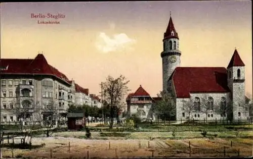 Ak Berlin Steglitz, Lukaskirche