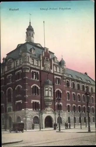 Ak Berlin Neukölln Rixdorf, Königliches Polizeipräsidium