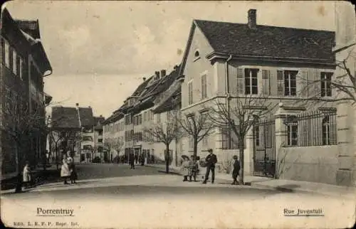 Ak Pruntrut Porrentruy Kanton Jura, Rue Juventuti