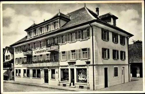 Ak Baar Kanton Zug, Hotel Lindenhof