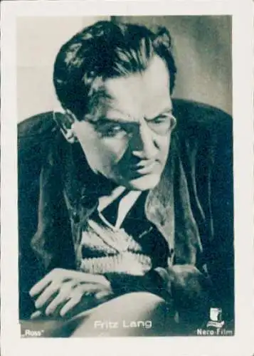 Sammelbild Schauspieler Ernst Lang, Portrait, Bild Nr. 509