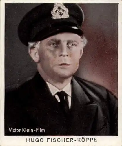 Sammelbild Schauspieler Hugo Fischer-Köppe, Portrait, Bild Nr. 86