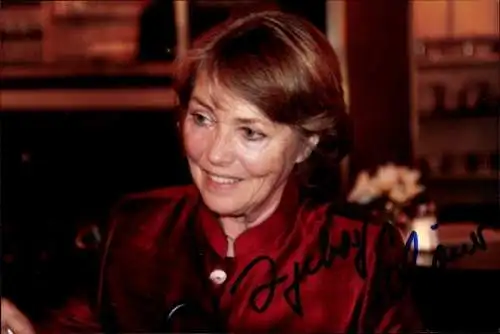 Ak Schauspielerin Ingeborg Schöner, Autogramm, Portrait