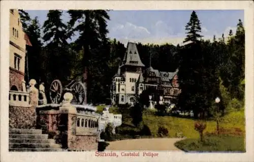 Ak Sinaia Rumänien, Castelul Pelisor