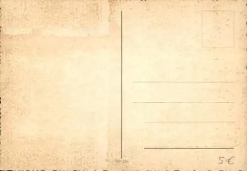 Künstler Ak Erotik, knieende Frau in Unterwäsche, Strümpfe