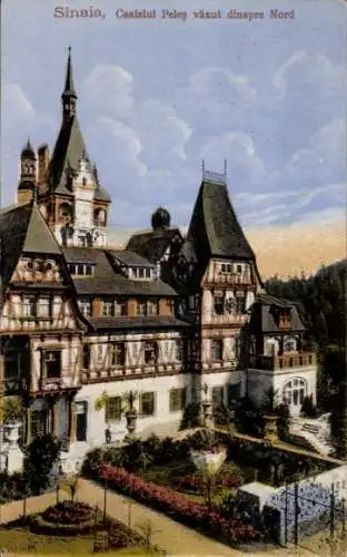 Ak Sinaia Rumänien, Castel Peles