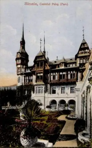 Ak Sinaia Rumänien, Castel Peleș