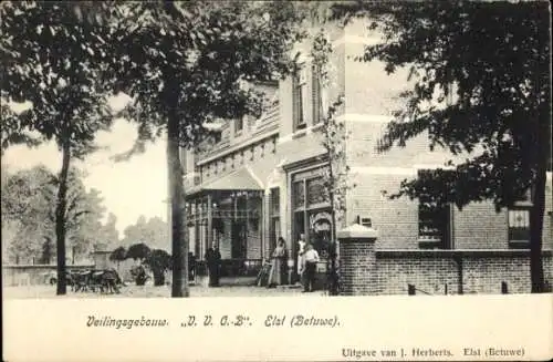 Ak Elst Overbetuwe Gelderland, VVOB-Auktionsgebäude