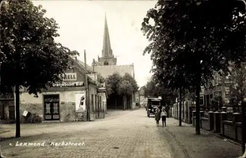 Foto Ak Lexmond Leksmond Utrecht, Kerkstraat, Shell, Oranjeboom Bier