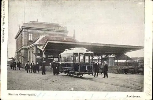 Ak Apeldoorn-Gelderland, Bahnhof Oosterspoor