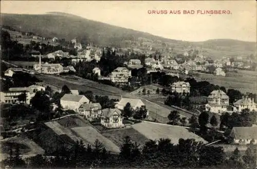 Ak Świeradów Zdrój Bad Flinsberg Schlesien, Totalansicht