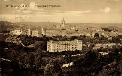 Ak Weilburg an der Lahn Hessen, Unteroffizier-Vorschule