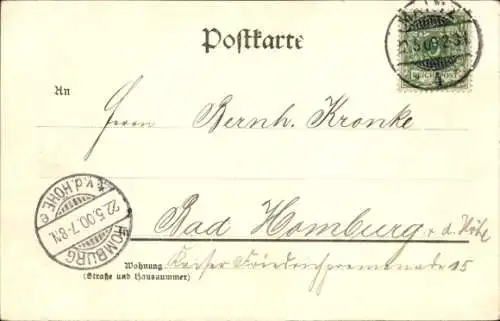 Ak Mainz in Rheinland Pfalz, Dom, Bischof Heinrich Brück, Konsekration 1900