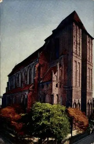 Ak Toruń Thorn Westpreußen, Johanniskirche, Ordensbauten