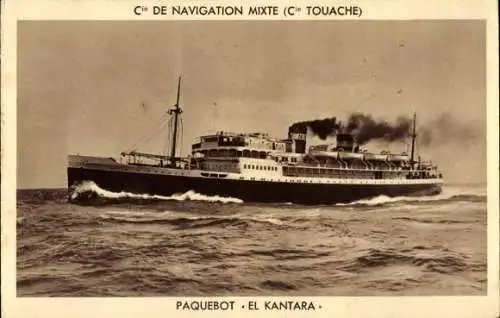 Ak Dampfer El Kantara, Compagnie de Navigation Mixte