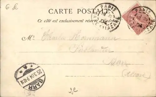 Ak Paris X, Porte Saint Denis, Les Boulevards