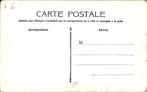 Ak Paris, Théâtre des Bouffes Parisiens, Seré H, Nr. 3878, Operette von MM. Xanrof und Chancel