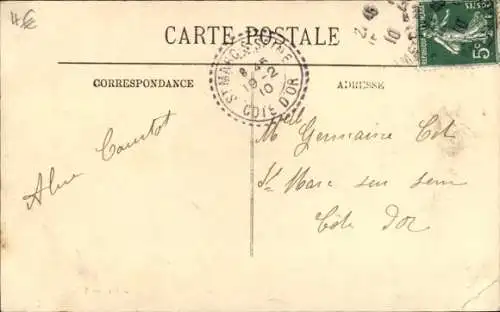 Ak Paris VIIIe Élysée, Gare Saint Lazare, Hotel Terminus, Überschwemmung der Seine, Januar 1910