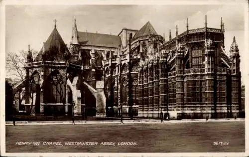 Ak City of Westminster London England, Abtei, Heinrich VII.-Kapelle