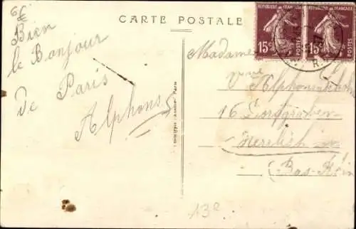 Ak Paris XIII, Das Goldene Tor, Das Kolonialmuseum