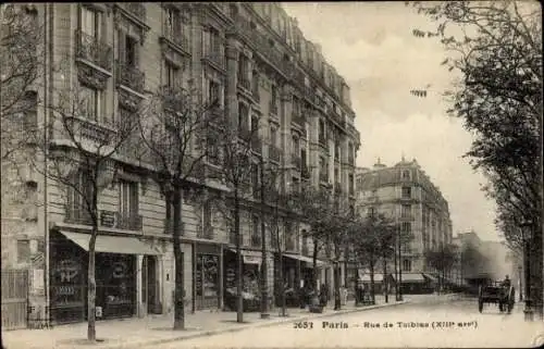 Ak Paris XIII, Rue de Toibise