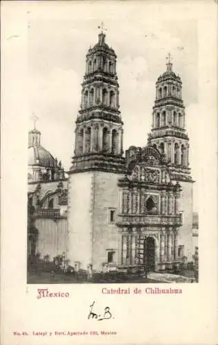 Ak Mexico, Chihuahua Kathedrale