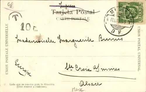 Ak Mexico, Chihuahua Kathedrale