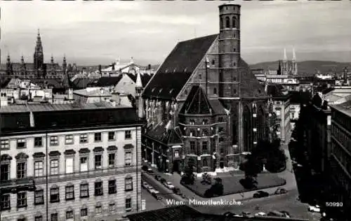 Ak Wien 1 Innere Stadt, Minoritenkirche