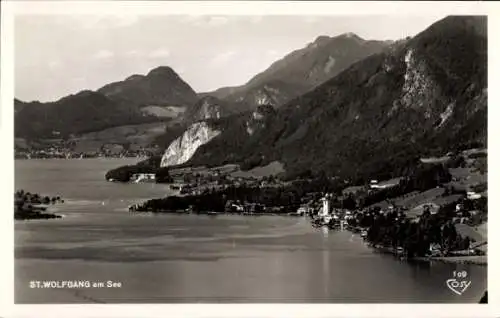 Ak St. Wolfgang am Wolfgangsee Oberösterreich, Panorama