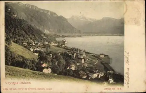 Ak Veytaux Chillon Kanton Waadt, Totale