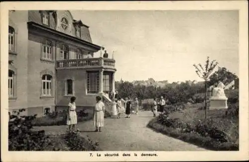Ak Rixensart-Bourgeois, Chateau de la Delivrance, Sicherheit im Haushalt