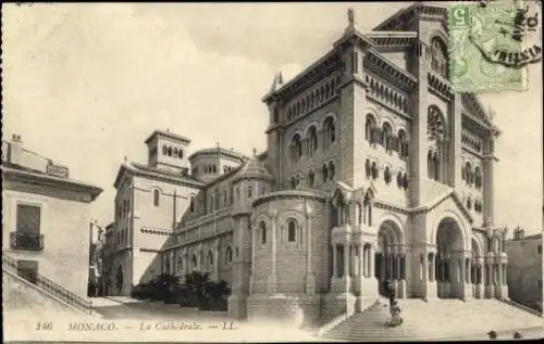 Ak Monaco, Die Kathedrale