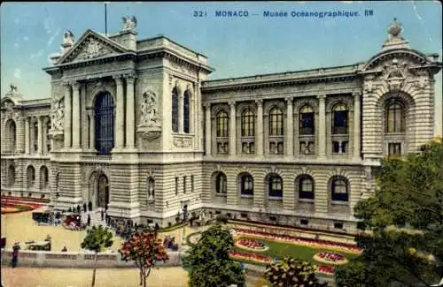 Ak Monaco, Ozeanographisches Museum