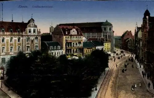 Ak Essen im Ruhrgebiet, Limbeckerplatz