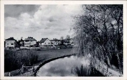 Ak Berlin Reinickendorf Hermsdorf, Teilansicht, Am Fließ
