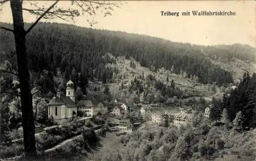 Ak Triberg im Schwarzwald, Wallfahrtskirche