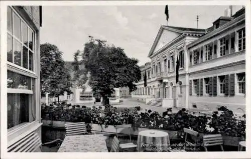 Ak Bad Dürkheim in der Pfalz, Weinstraße, Kurhaus, Schloßplatz