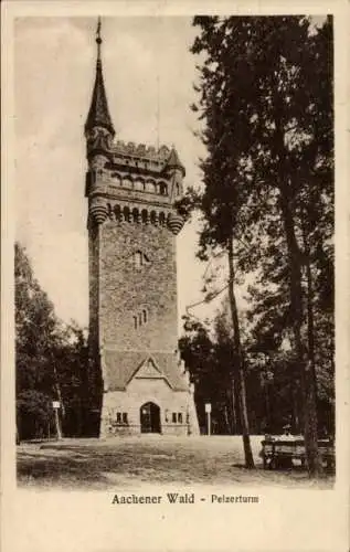 Ak Aachen in Nordrhein Westfalen, Aachener Wald, Aussichtsturm